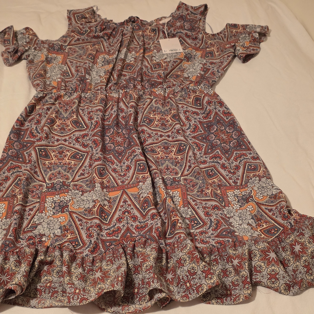 LC Lauren Conrad  Dress with Paisley Print
